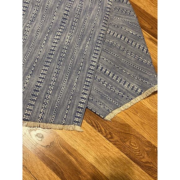 LOFT Womens Chambray Wrap Skirt Size 4 Mini High Waist Fringe Hem Casual Cotton - Picture 5 of 13